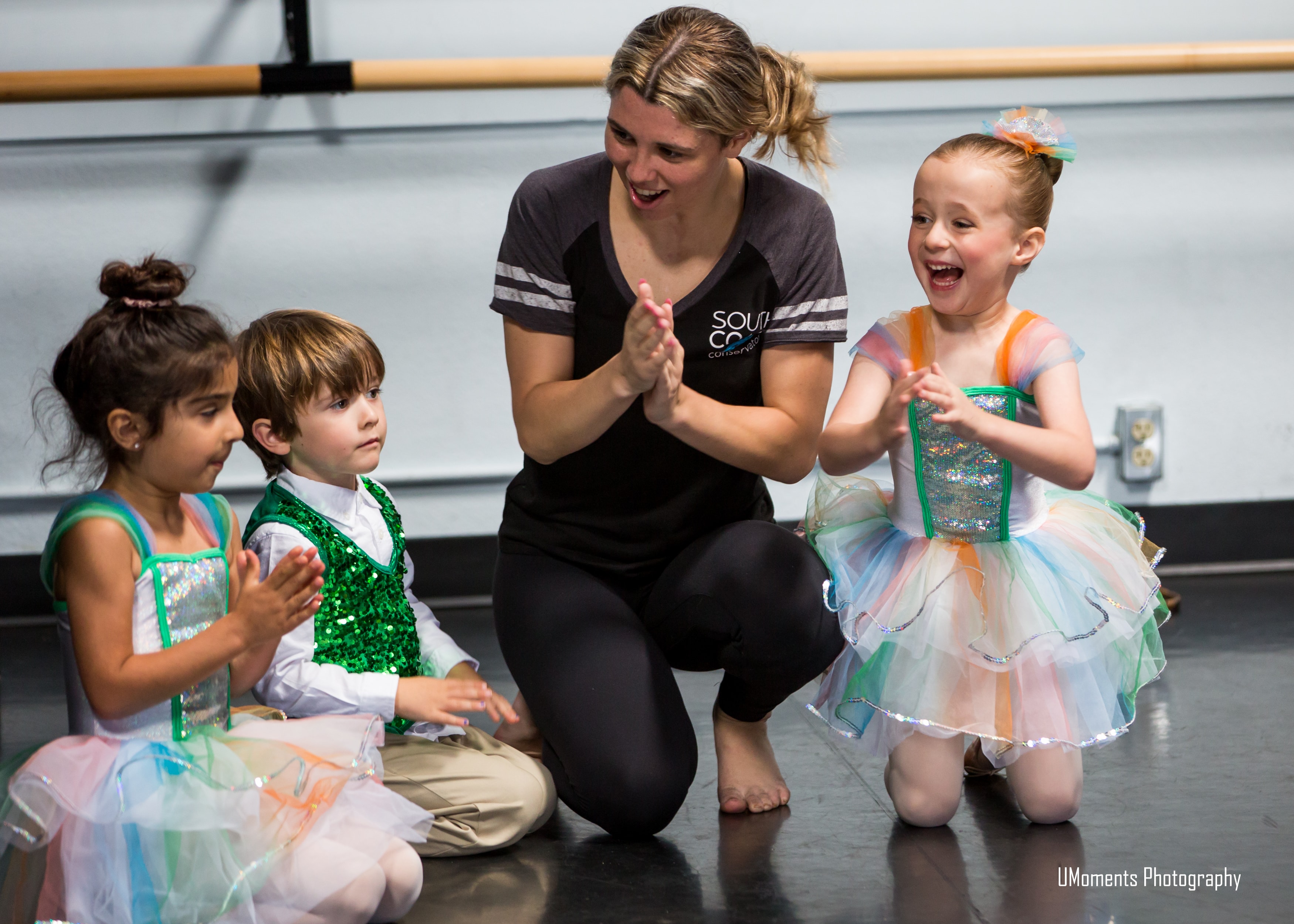 Pre-Academy - Ages 2-6 classes at South Coast Conservatory