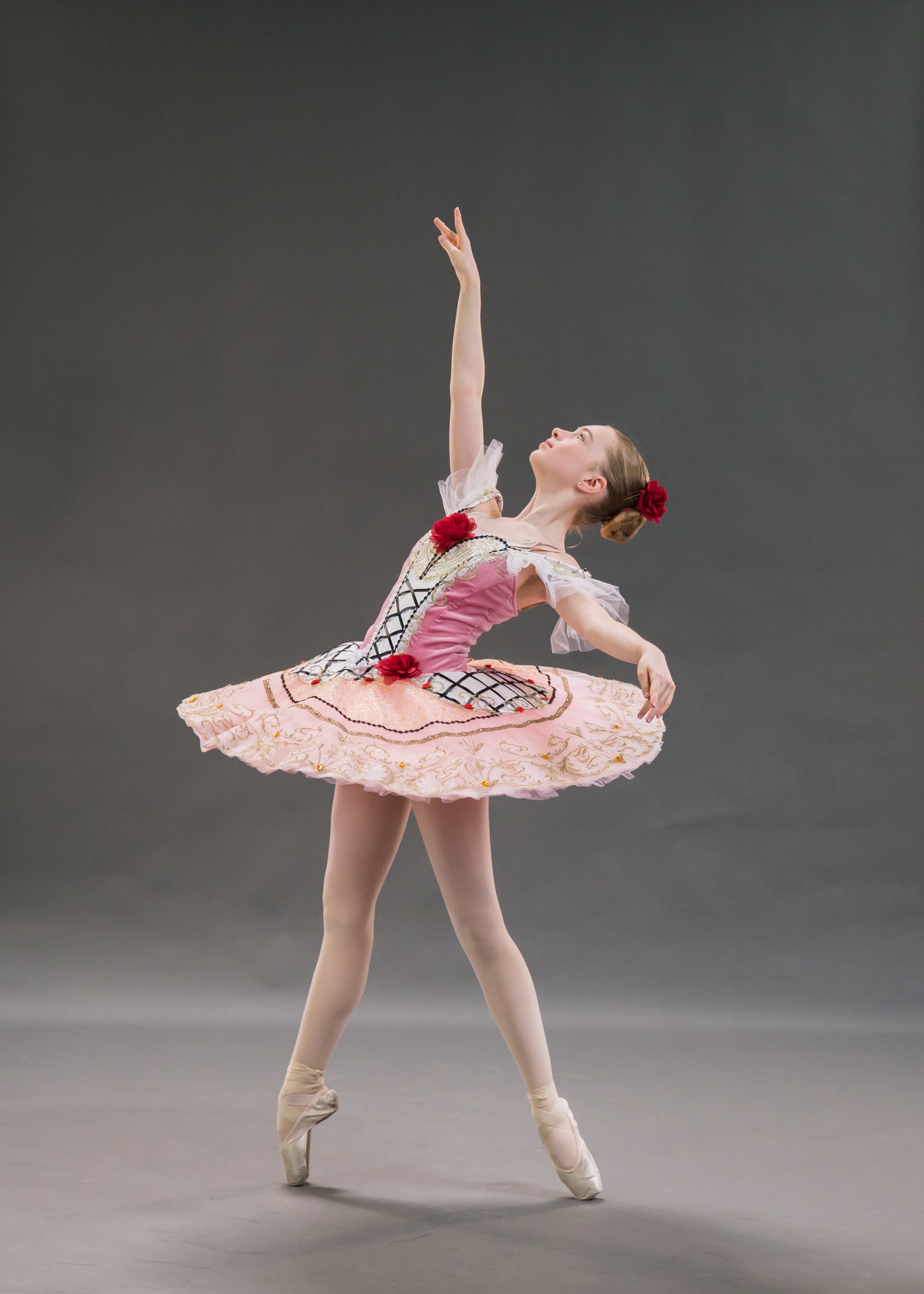 Ballet dancer performing at South Coast Conservatory