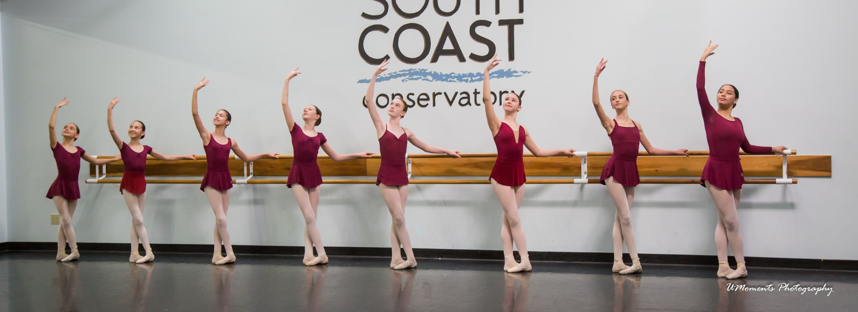 Ballet Conservatory students performing