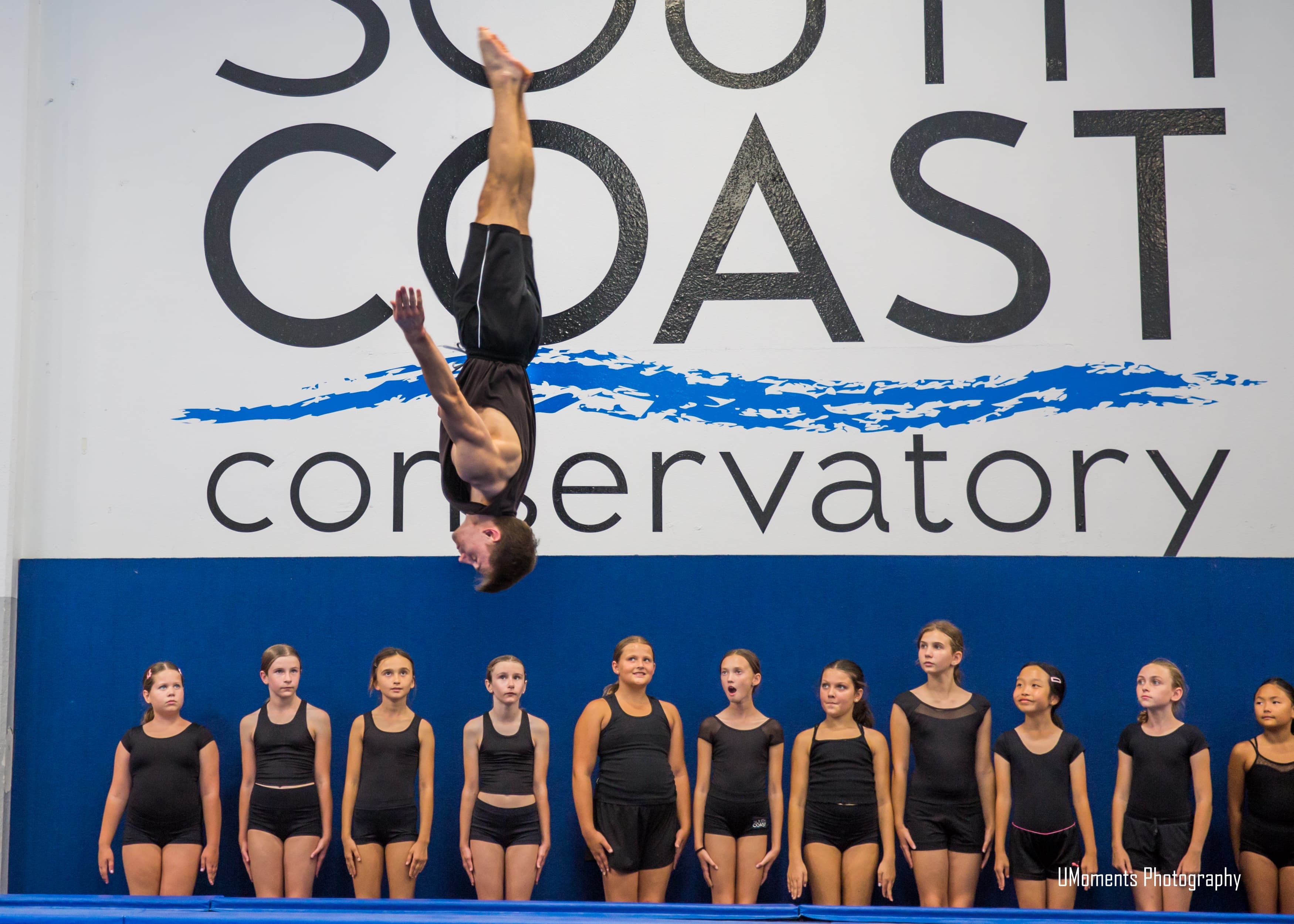 Acro students in class